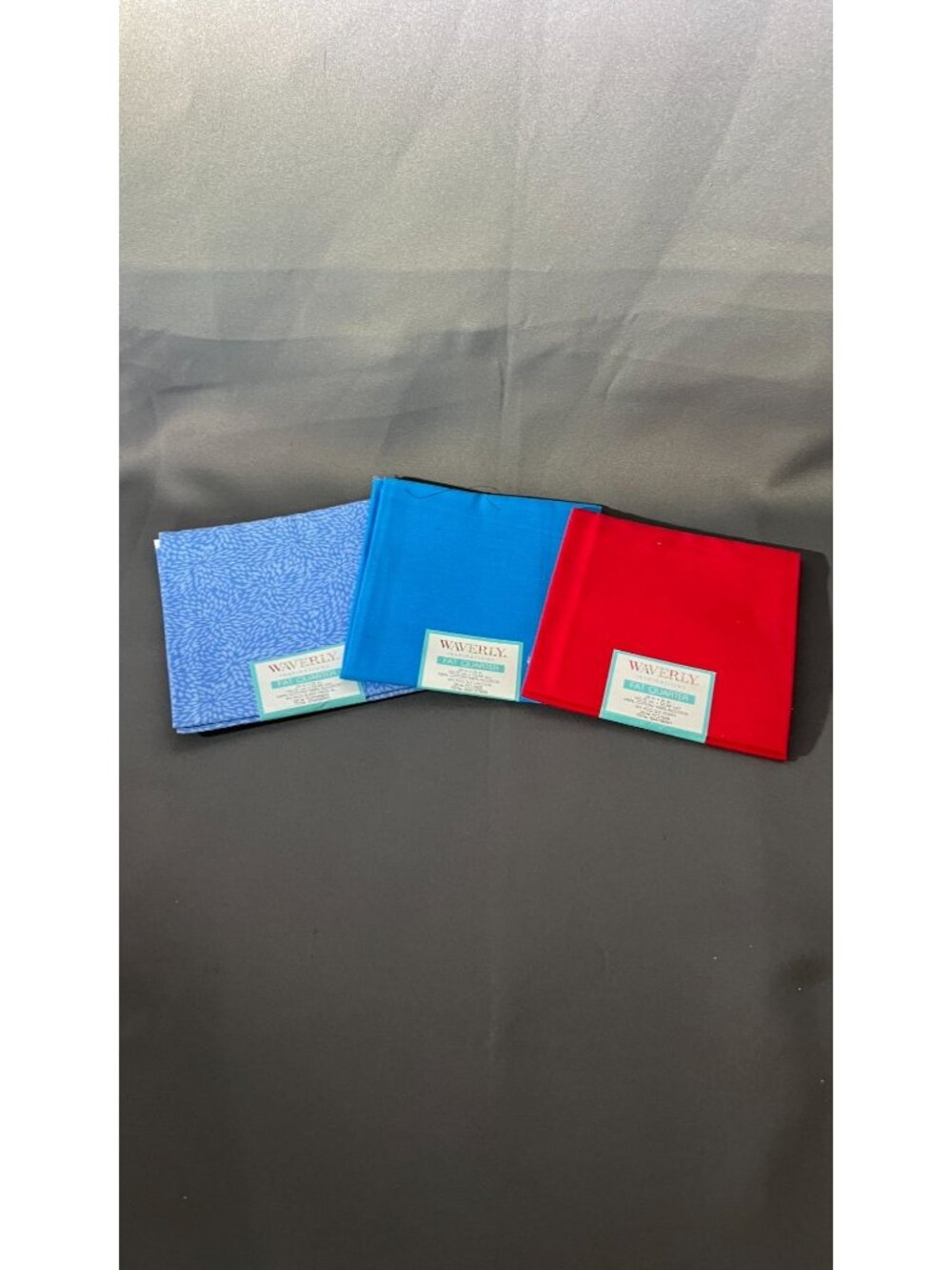 Waverly Inspirations Fat Quarters Cotton Fabric Set Blue Red Bundle